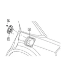Genuine Mopar Fuel Filler Housing 68422925AB New. Price: $108.41.
