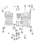 Genuine Mopar Nut 6101712 New. Price: $6.99.