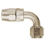 Aeroquip 4033 -08AN 90* Aluminum Nickel-plated Swivel Hose Fitting New. Price: $22.99.