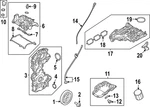 Genuine Nissan Pcv Valve 11810-6RC0A New. Price: $47.00.