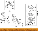 Hyundai Oem 17-18 Elantra Enginetransaxle Intake-air Inlet Shield 28213F2000 New. Price: $5.99.