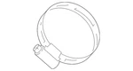 Genuine Bmw Intake Tube Clamp 13-71-8-651-956 New. Price: $11.35.