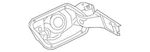Genuine Volkswagen 2019-2021 Jetta Sel Premium Fuel Filler Housing 17A-809-857-E New. Price: $102.96.