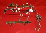 2007 - 2012 Audi 4.2L V8 Fuel Injector Rail Ramp Set W/ Lines & Distributor Used. Price: $129.99.