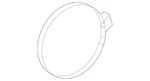 Genuine Mercedes-benz Hose Clamp Worm Drive 006-997-60-90 New. Price: $18.59.