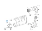 New Genuine Mercedes-benz Mass Air Flow Sensor Bracket (2000-2006) Oe 0015460043. Price: $8.25.