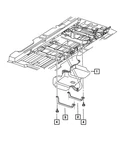 Genuine Mopar Fuel Tank Strap 4809311AE New. Price: $105.87.