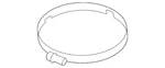 Genuine Nissan Engine Air Duct Clamp 16531-EZ40A New. Price: $19.99.