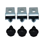 Fuel Line Clip Clamp Bracket Fastener Kit 3/8 1955-57 Chevrolet Bel Air 6PC New. Price: $17.00.