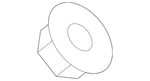 Genuine Volkswagen Fuel Tank Shield Nut N-910-685-01 New. Price: $6.86.