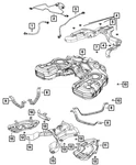 Genuine Mopar Fuel Tank Jumper Wiring 68248424AA New. Price: $206.48.