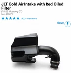 Jlt Cold Air Intake With Red Oiled Filter (18-23 Mustang Gt) New. Price: $250.00.
