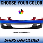 New Choose Your Color Front Bumper For 2006-2007 Honda Accord 4-DOOR Sedan. Price: $401.33.