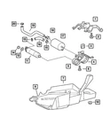 Genuine Mopar Clamp 5080439AB New. Price: $18.67.