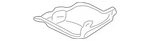Genuine Honda Fuel Tank Shield 17576-S9V-Y00 New. Price: $170.70.