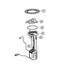 Genuine Mopar Fuel Pump Access Cover 52014009AA New. Price: $12.64.