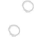 Genuine Mercedes-benz Clamp 006-997-60-90 New. Price: $10.80.