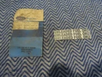 Nos 1977 -1979 Ford Ltd Ii Ranchero Thunderbird Mustang Unleaded Fuel Only Decal New. Price: $19.99.