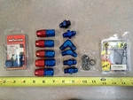 Lot Of AN6 Fuel Hose Fittings & Rings Earl's Aeroquip New. Price: $50.00.