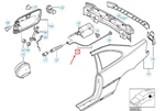 New Bmw E46 Pulling Strip F Emergency Mechanism 51258234140 Oem No Duties. Price: $23.20.