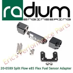 Radium 20-0589 Split Flow E85 Flex Fuel Adapter (sensor Not Included) New. Price: $100.49.