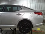 2012 Kia Optima Gas Fuel Filler Door Lid Cover Silver Used. Price: $90.00.
