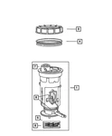 Genuine Mopar Fuel Pressure Regulator Filter 52021983AB New. Price: $106.37.