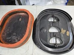 Oem Mopar 70 71 72 & Body Six Pack 6 Barrel Non Air Grabber Cleaner Base Used. Price: $467.50.