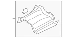 Genuine Nissan Tank Shield 17285-JY00A New. Price: $325.83.