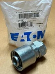 Eaton Crimp Fitting Wire 4S Ser 1-1/4" Hose 1-5/8-12 Sae 37 Jic Swivel New. Price: $78.99.
