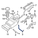 For Nissan Pathfinder 2005-2012 17407EA000 Rear Fuel Tank Strap New. Price: $33.72.