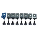 Fuel Line Clip Clamp Bracket Kit No Return 1977-90 Chevrolet Impala Caprice 18PC New. Price: $34.00.