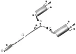 Resonator Dual Mufflers Exhaust System For 07-11 Camry Xle / 07-12 ES350 3.5L New. Price: $684.00.