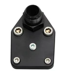 Moroso 65397 Sbc Fuel Pump Block Off Plate Billet Aluminum W/12AN Fitting Black New. Price: $60.99.