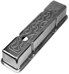 Flammed Tall Valve Covers Small Block Chevy Street Rod Racing Chevrolet Nova Gm New. Price: $79.99.