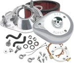 S & Cycle Teardrop Air Cleaner Kit Chrome 170-0303B New. Price: $384.07.