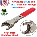 Wrench 4 For Holley 26-26 26-27 Fuel Inlet Fitting 12 Point Use W/ Line On/off New. Price: $32.99.