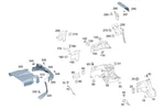 Genuine Mercedes-benz Screening Plate 213-470-10-00 New. Price: $139.97.