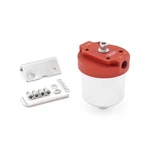 Billet Fuel Filter With Replaceable Element - Mounting Bracket 3/8" Npt New. Price: $47.68.