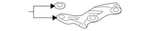 Genuine Ford Fusion 2006-2009 Air Cleaner Assembly Mount Bracket 6E5Z-9647-AA New. Price: $23.48.