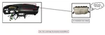 Passenger Bwn Dash Air Bag Oem 15-19 Chevrolet SILVRDO25 Used. Price: $195.00.