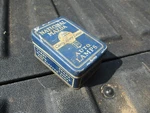 Vintage Mazda Auto Lamps Light Bulb Storage Tin Used. Price: $28.00.