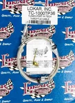 Lokar TC-1000TP36 Hi-tech Throttle Cable Ft Long Hardware Included New. Price: $95.95.