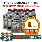 Fits: 2022 Bmw M850I Xdrive Gran Coupe 4.4L Synthetic Oil & Filter Kit (0W-30) New. Price: $187.95.