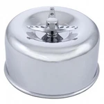United Pacific A6290 Air Cleaner Cover 5/16", Single Barrel, Chrome, Short Nec New. Price: $42.48.
