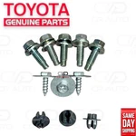 07 - 21 Toyota Tundra Skid Plate Metal Splash Shield Bolt Clip Screw Set Oem New. Price: $33.49.