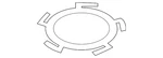 Genuine Nissan Fuel Tank Lock Ring 17343-JM00A New. Price: $31.24.