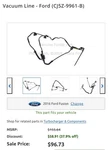 Oem Ford Valve Assembly CJ5Z-9961-B New. Price: $68.00.
