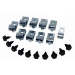Fuel Line Clip Clamp Bracket Kit 3/8 No Return 1970-71 Chevrolet Camaro 10PC New. Price: $36.00.
