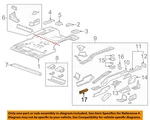 Gm Oem 10-16 Srx Rear Body Floor Rails-mount Bracket 25970100 New. Price: $38.60.